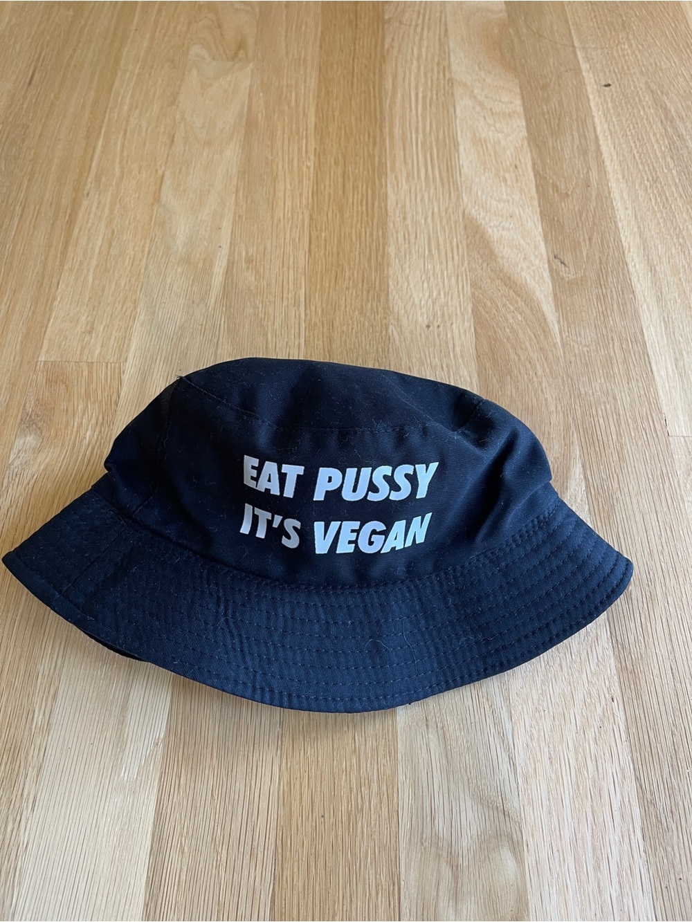 Black Reversible Bucket Hat